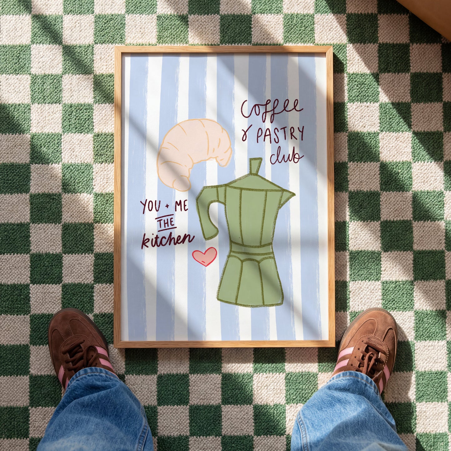Coffee & Pastry Club Print