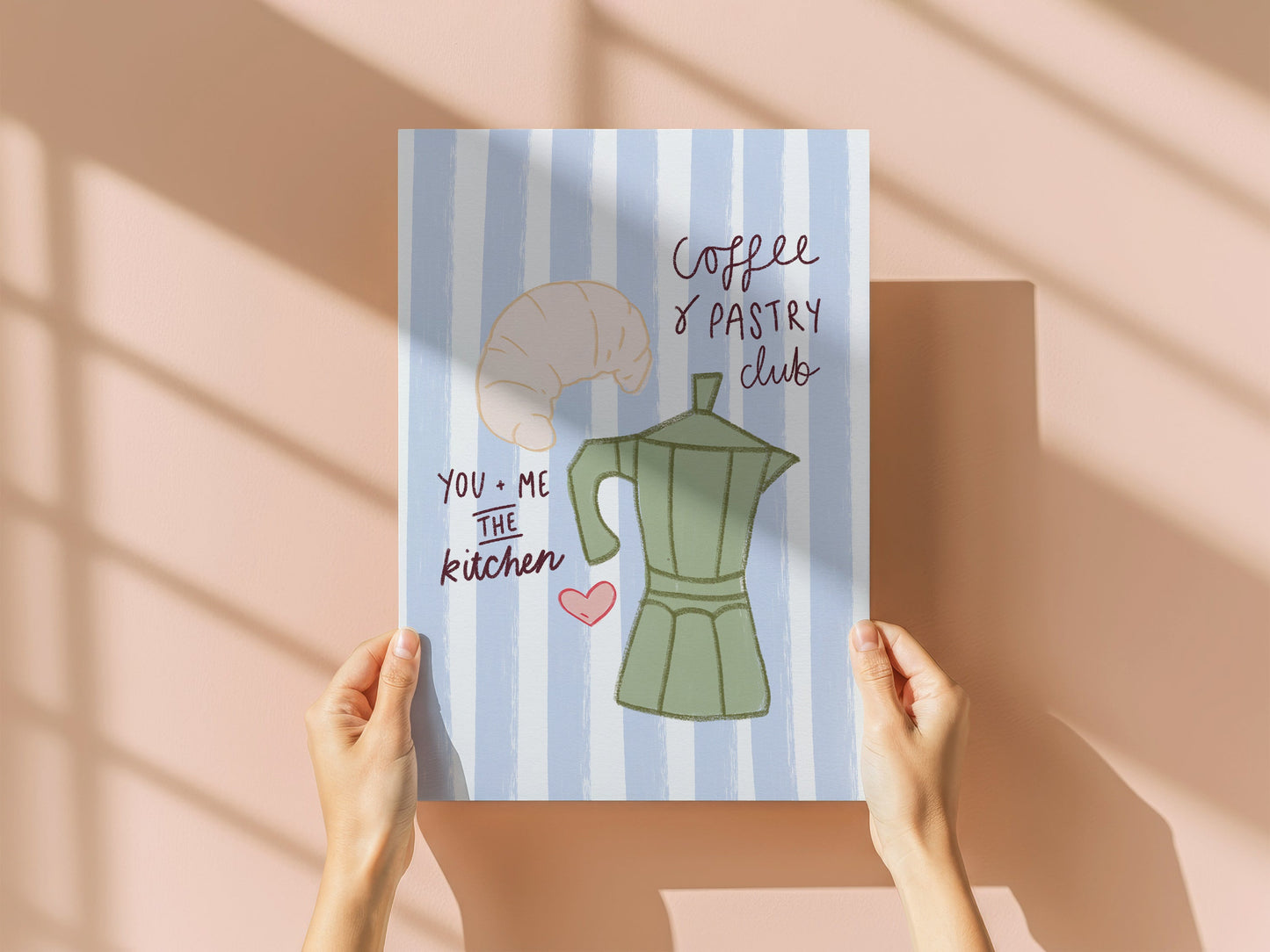 Coffee & Pastry Club Print
