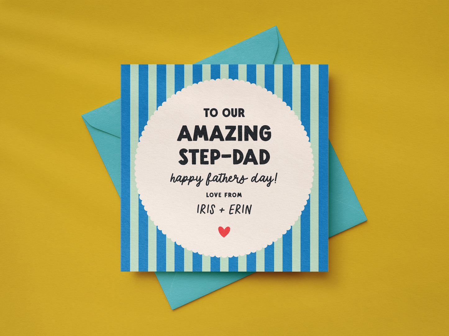 Personalised Stepdad Card