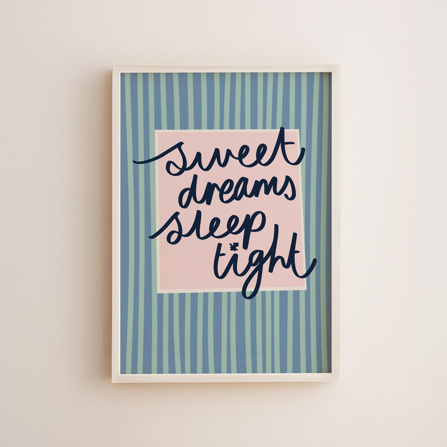 Sweet Dreams Striped Print
