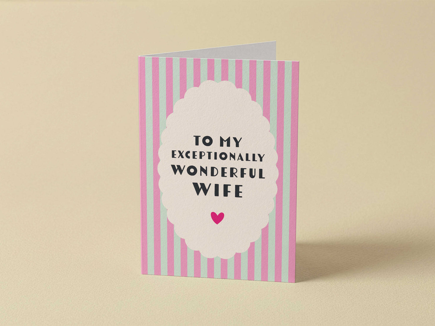 Wonderful Wife Card