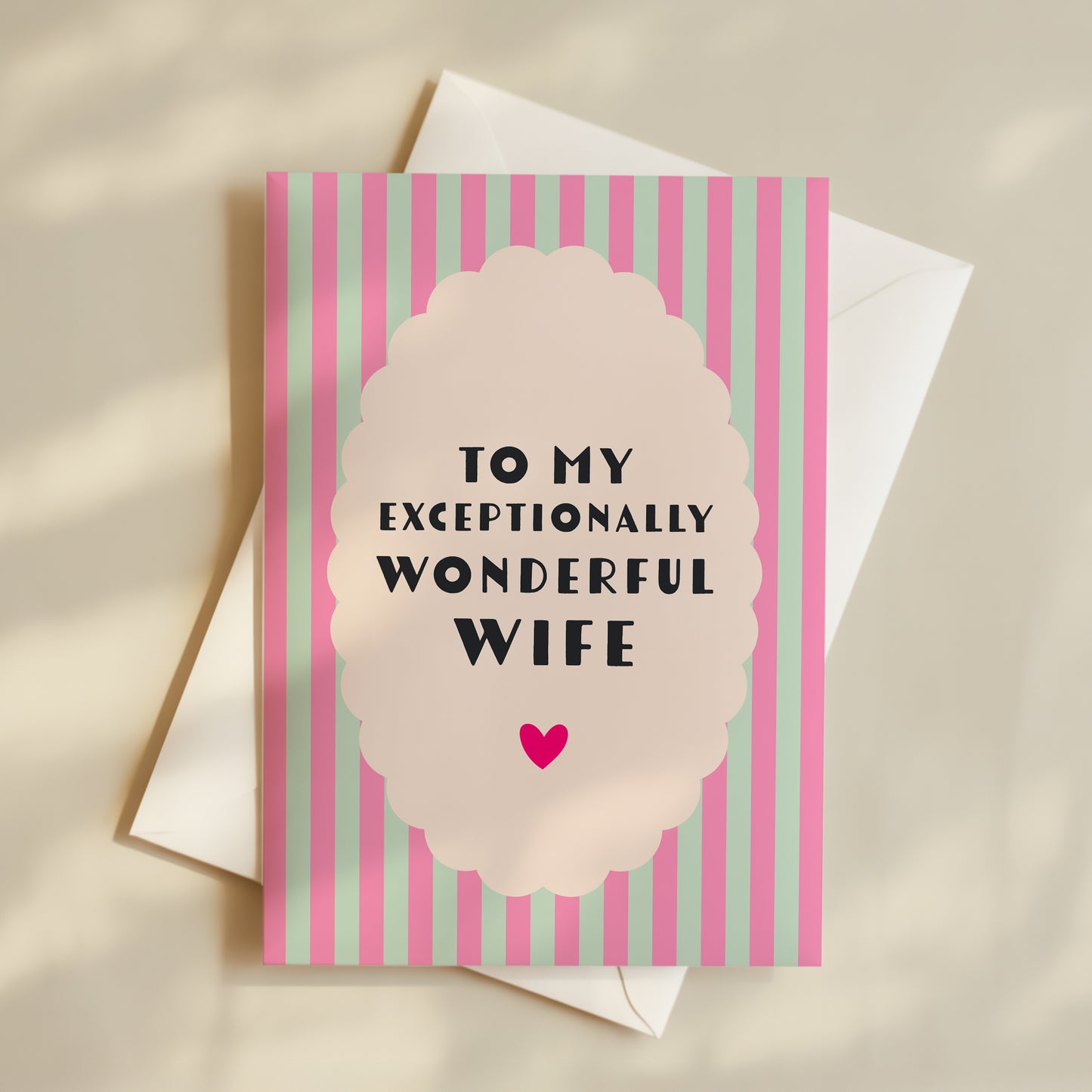 Wonderful Wife Card