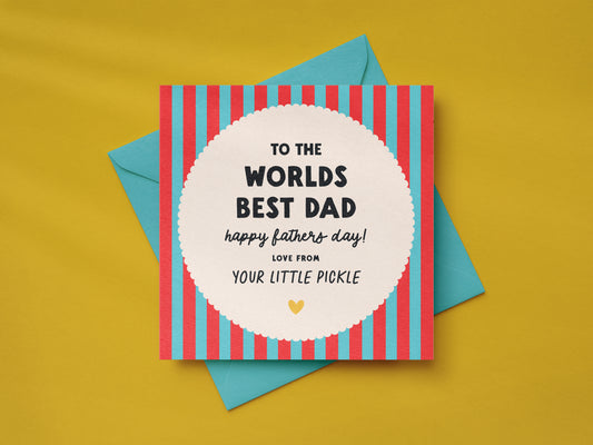 Personalised Dad Card