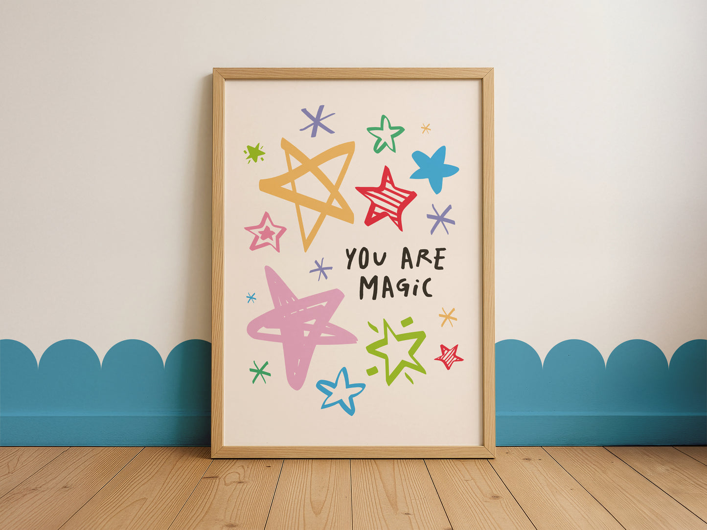 You Are Magic Wall Art Print