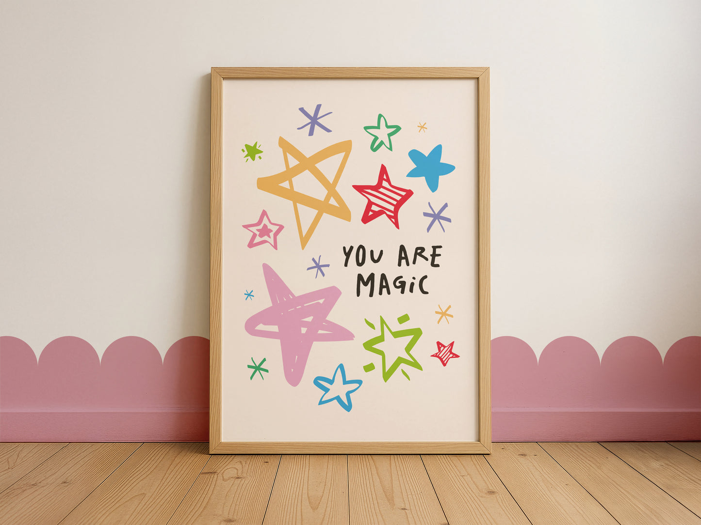 You Are Magic Wall Art Print