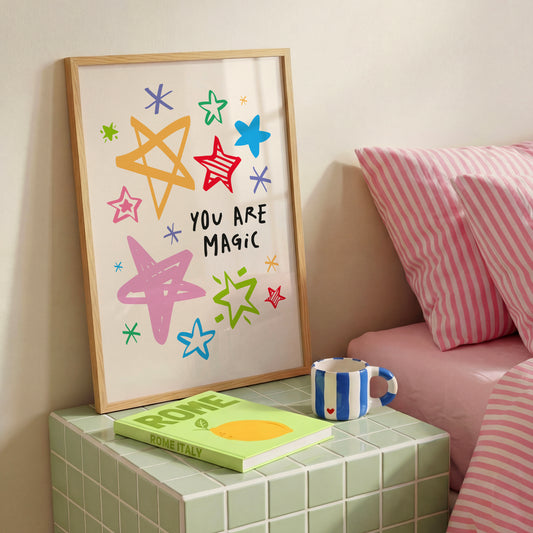 You Are Magic Wall Art Print