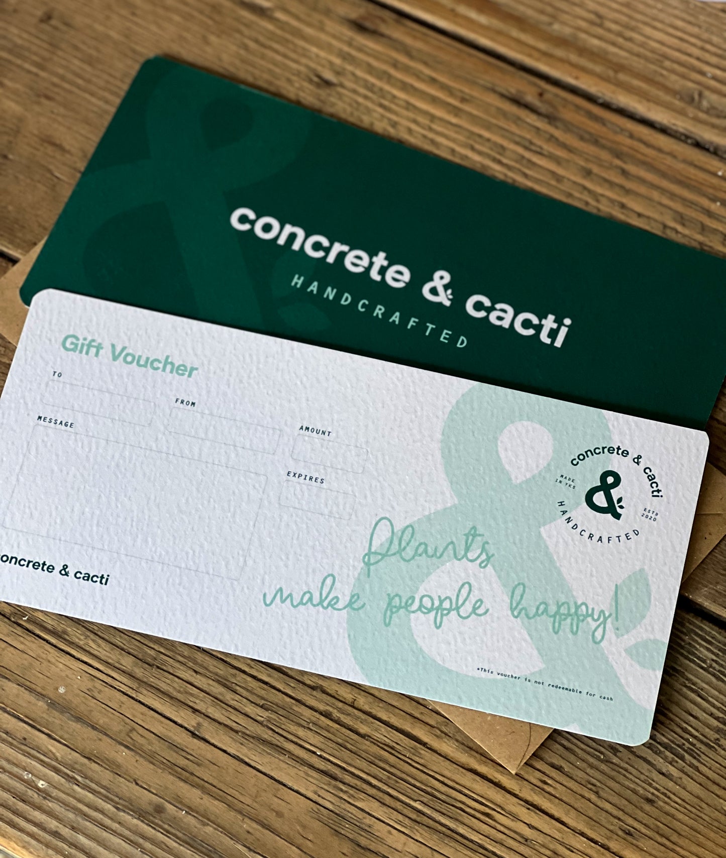 Concrete & Cacti Gift Card