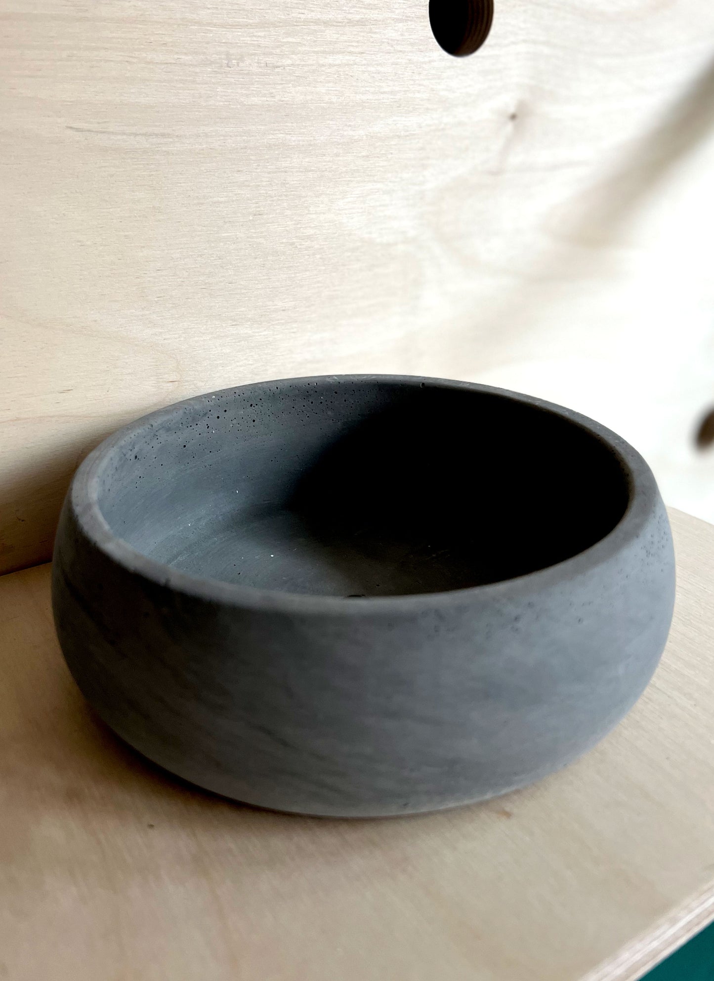 Handcrafted Concrete Bowl