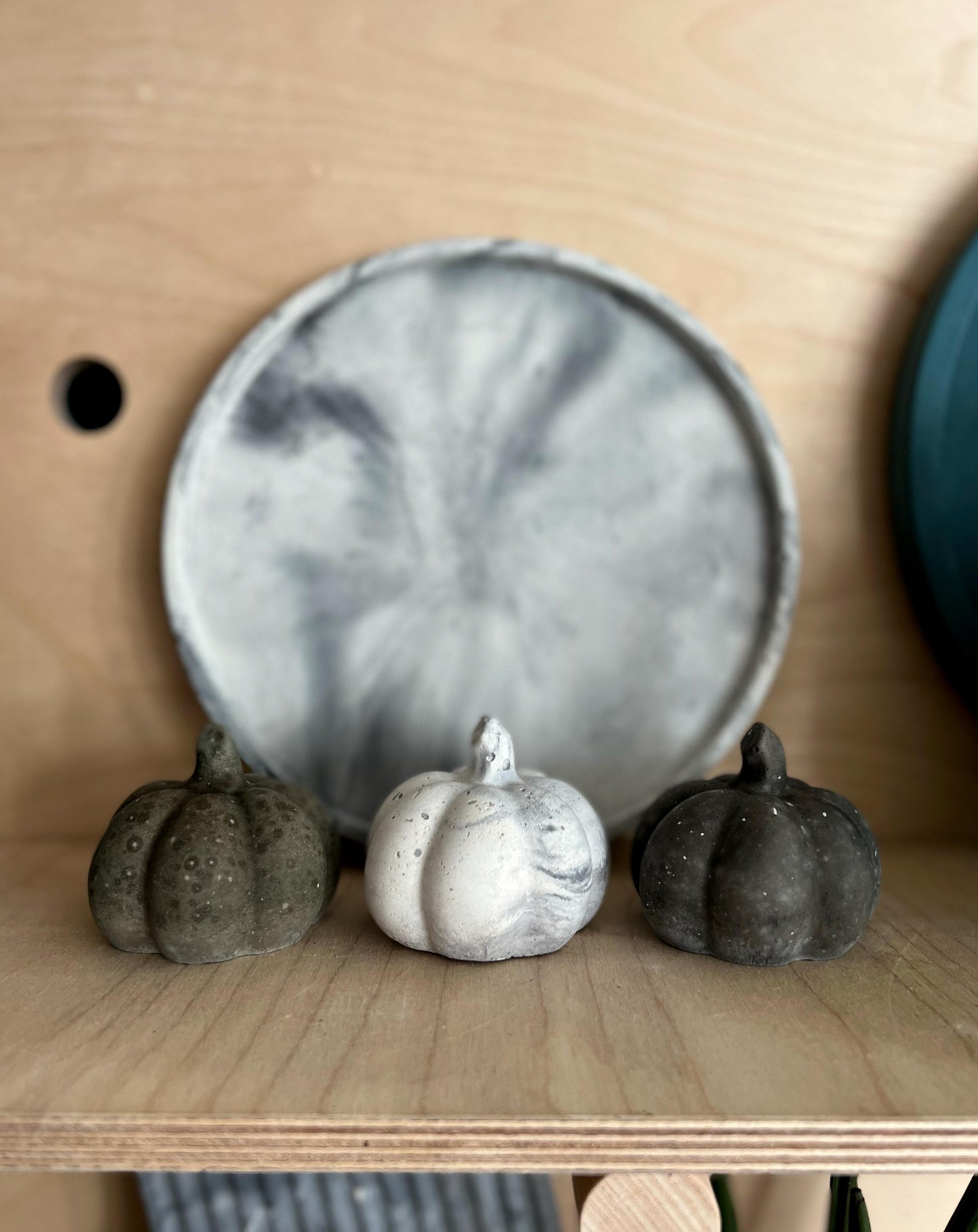 Concrete Pumpkins