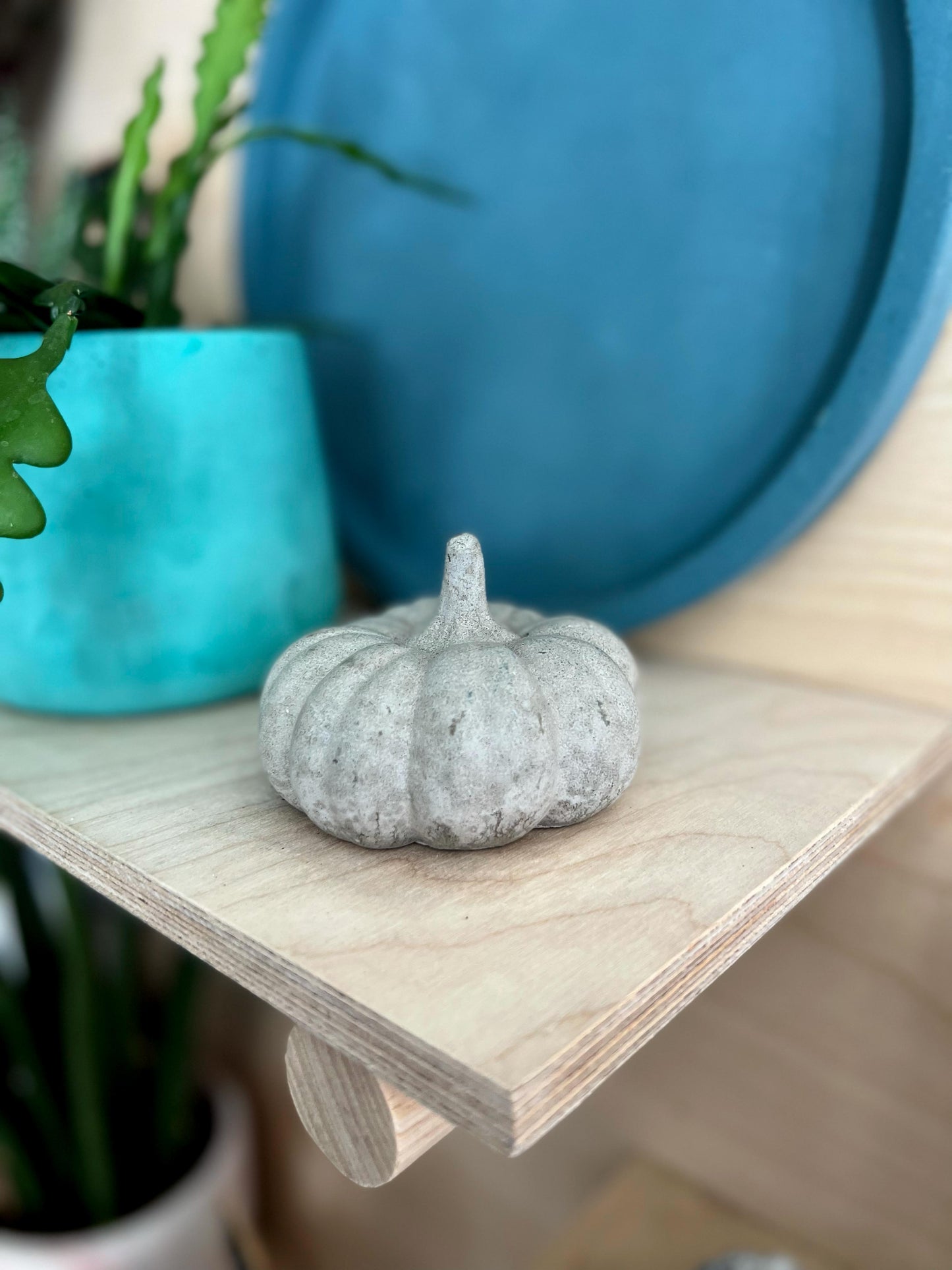 Concrete Pumpkins