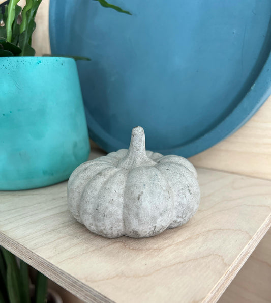 Concrete Pumpkins