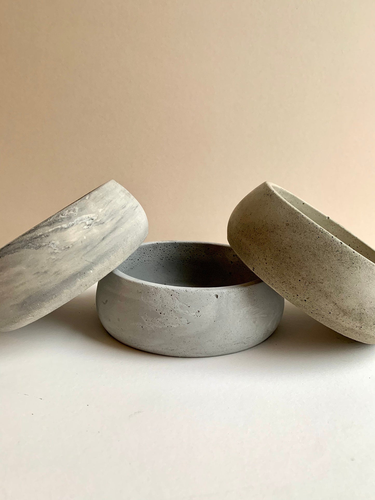 Handcrafted Concrete Bowl